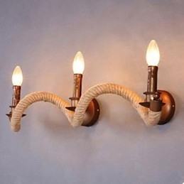 Designer Touch Decorative Contracted Balcony Stair Lamp Twisted Rope Wall Lamp