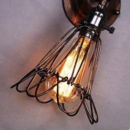 Designer Touch Decorative Small Cage Wall Lamp Industrial Style Restoring Ancient Ways Of Corridor Corridor Lamps And Lanterns