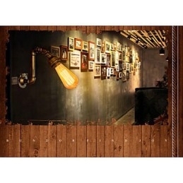 Designer Touch Decorative American Village Loft Industrial Edison Style Vintage Wall Light Lamp Retro Water Pipe Lamp Wall Sconce