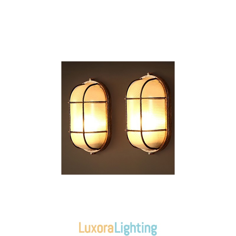 Designer Touch Decorative Creative Personality Is Restoring Ancient Ways Glass Wall Lamp Lights
