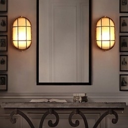 Designer Touch Decorative Creative Personality Is Restoring Ancient Ways Glass Wall Lamp Lights