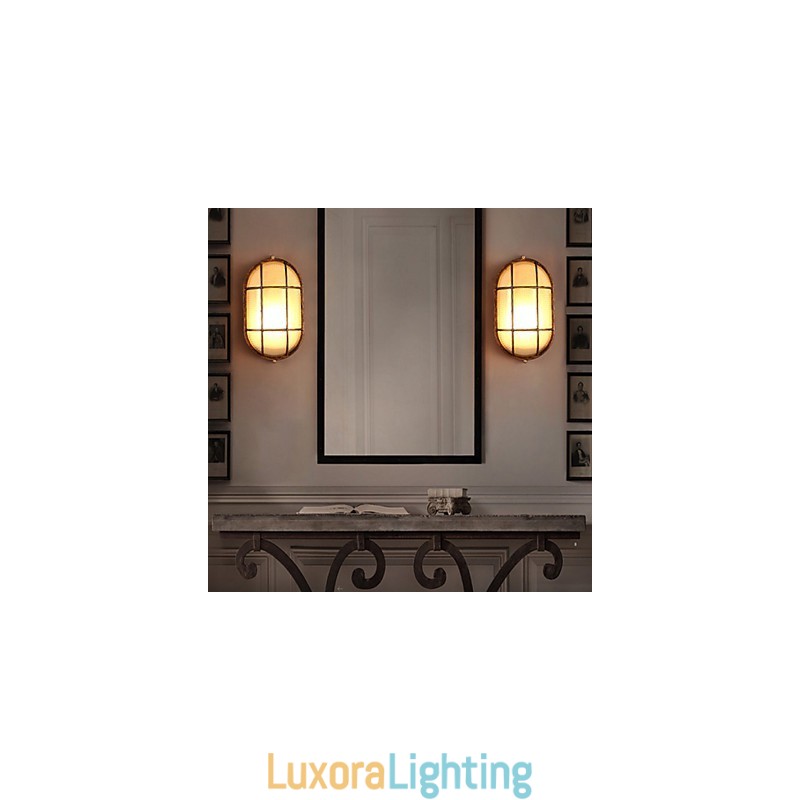 Designer Touch Decorative Creative Personality Is Restoring Ancient Ways Glass Wall Lamp Lights