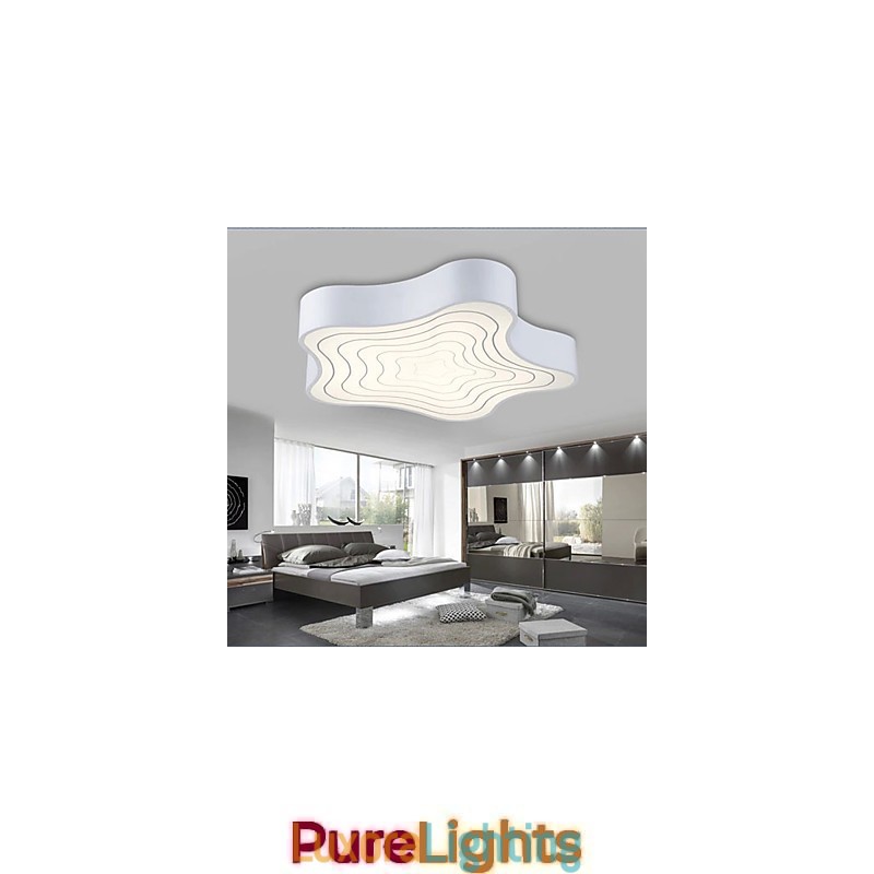 Designer Touch Decorative Modern Creative Contracted And Contemporary Creative Geometric Starfish Absorb Dome Light Light