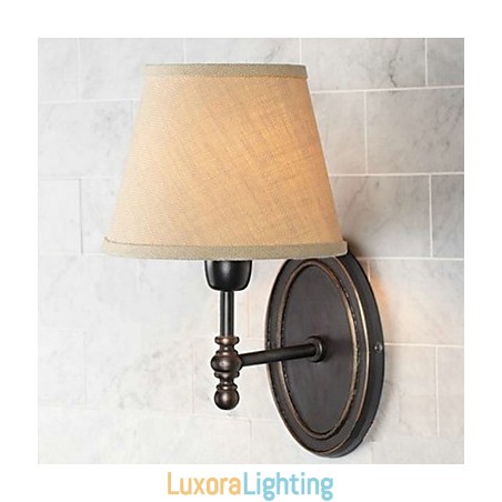 Designer Touch Decorative Rural Nordic Restoring anCient Ways Warm Cloth WallLamp