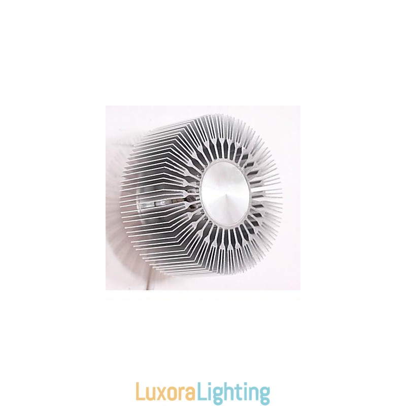 Designer Touch Decorative Embed Round Sunflower Type Aluminum Projection Wall Lamp