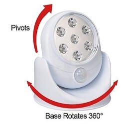 Designer Touch Decorative Motion Activated Cordless Light Angel Motion Activated Sensor Stick Up