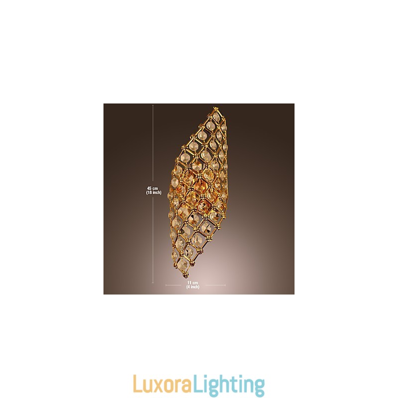 Designer Touch Decorative Personality and Creative Luxury American Retro K9 Crystal Lamp