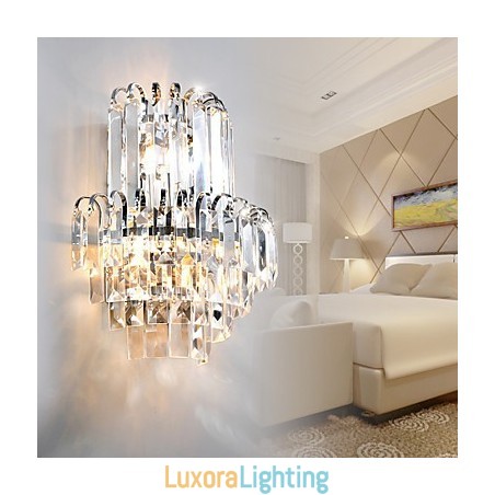 Designer Touch Decorative Wall Sconces Crystal Modern Contemporary Glass