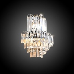 Designer Touch Decorative Wall Sconces Crystal Modern Contemporary Glass