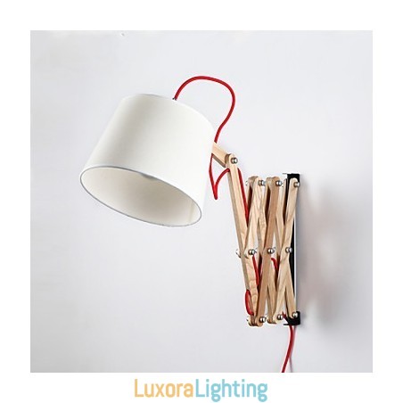 Designer Touch Decorative Wall Sconces Reading Wall Lights Mini Style Traditional Classic Wood Bamboo