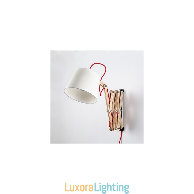 Designer Touch Decorative Wall Sconces Reading Wall Lights Mini Style Traditional Classic Wood Bamboo