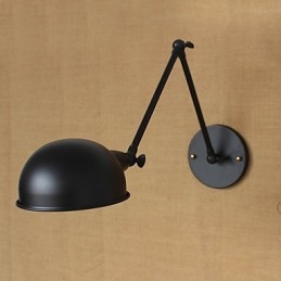Designer Touch Decorative Industrial Style Retro Double Long Arm a Simple Personality Ills Bedside Dining Wall Sconce