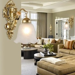 Designer Touch Decorative Wall Sconces Mini Style Traditional Classic Metal E27