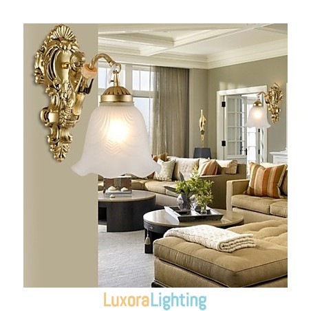 Designer Touch Decorative Wall Sconces Mini Style Traditional Classic Metal E27
