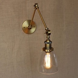 Designer Touch Decorative Retro Vintage RACK Bedroom Bedside Exclusive Hotel Lobby Decorated Antique Bronze Wall Sconce