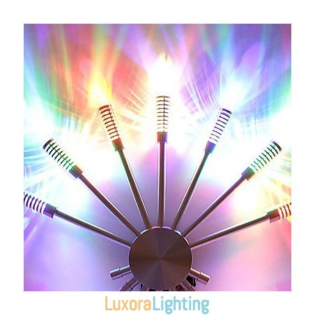 Designer Touch Decorative Modern Wall Light with Scattering Light Design to 7 Directions Fanshaped Light