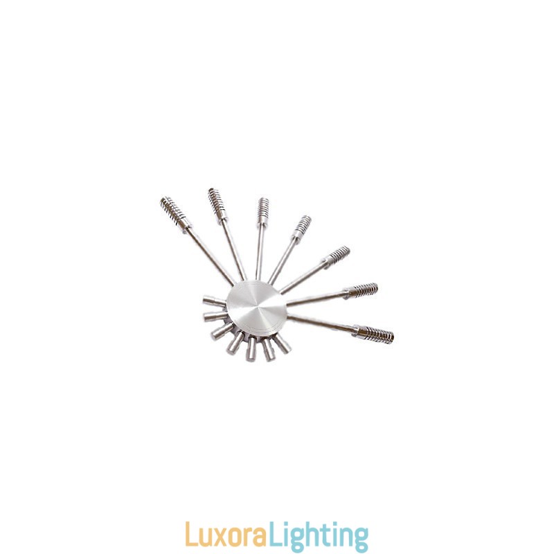 Designer Touch Decorative Modern Wall Light with Scattering Light Design to 7 Directions Fanshaped Light