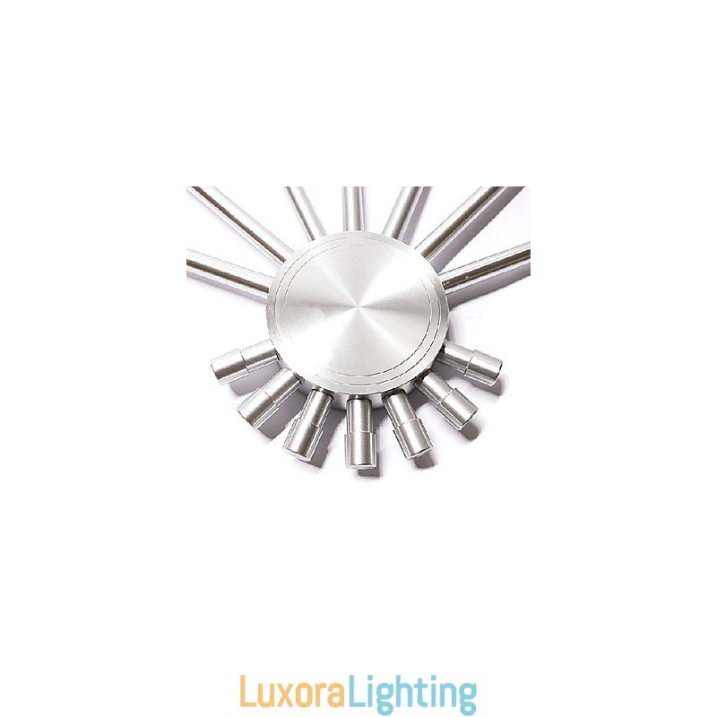 Designer Touch Decorative Modern Wall Light with Scattering Light Design to 7 Directions Fanshaped Light