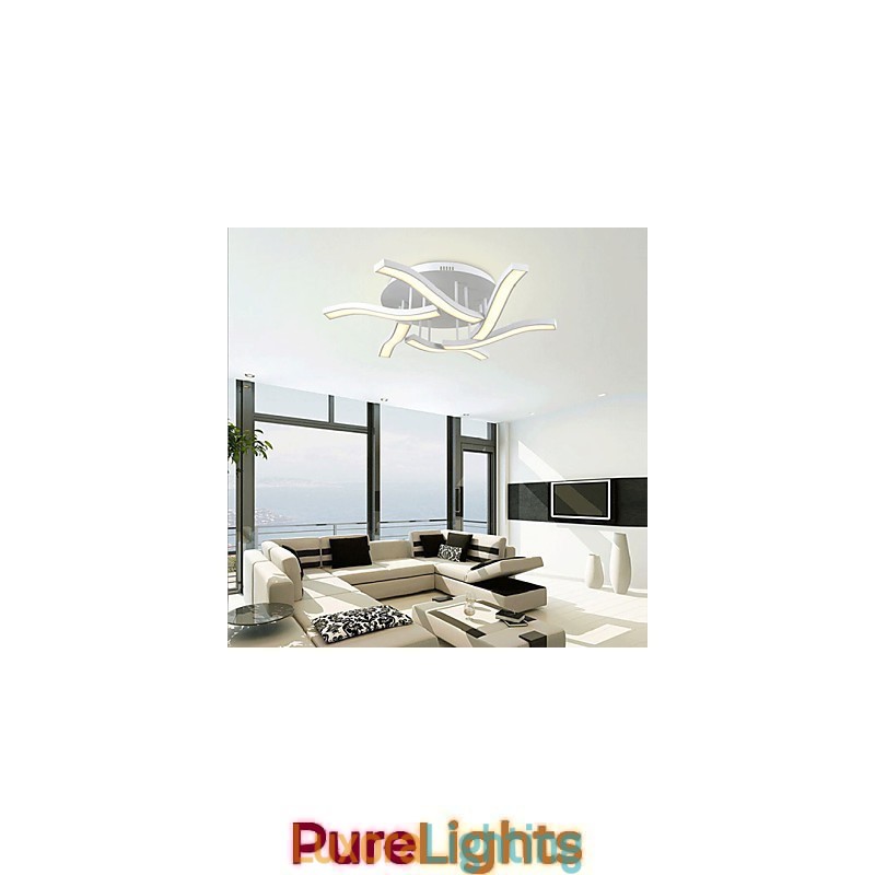 Designer Touch Decorative Modern Contemporary Flush Mount