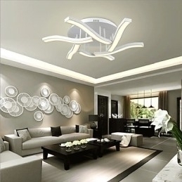 Designer Touch Decorative Modern Contemporary Flush Mount