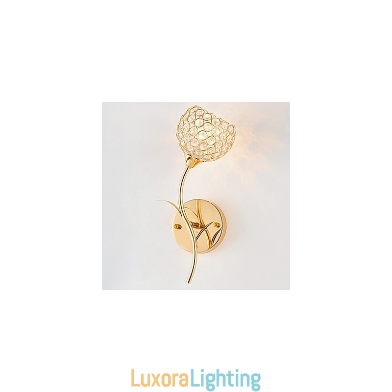Designer Touch Decorative Crystal Wall Sconces Modern Contemporary Metal