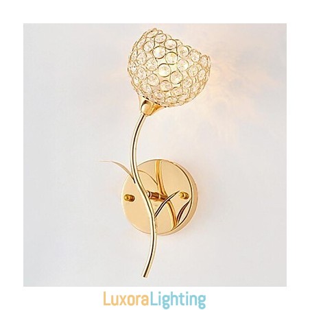 Designer Touch Decorative Crystal Wall Sconces Modern Contemporary Metal