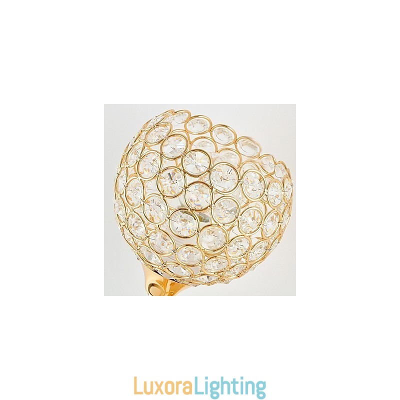 Designer Touch Decorative Crystal Wall Sconces Modern Contemporary Metal