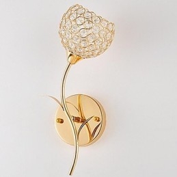 Designer Touch Decorative Crystal Wall Sconces Modern Contemporary Metal