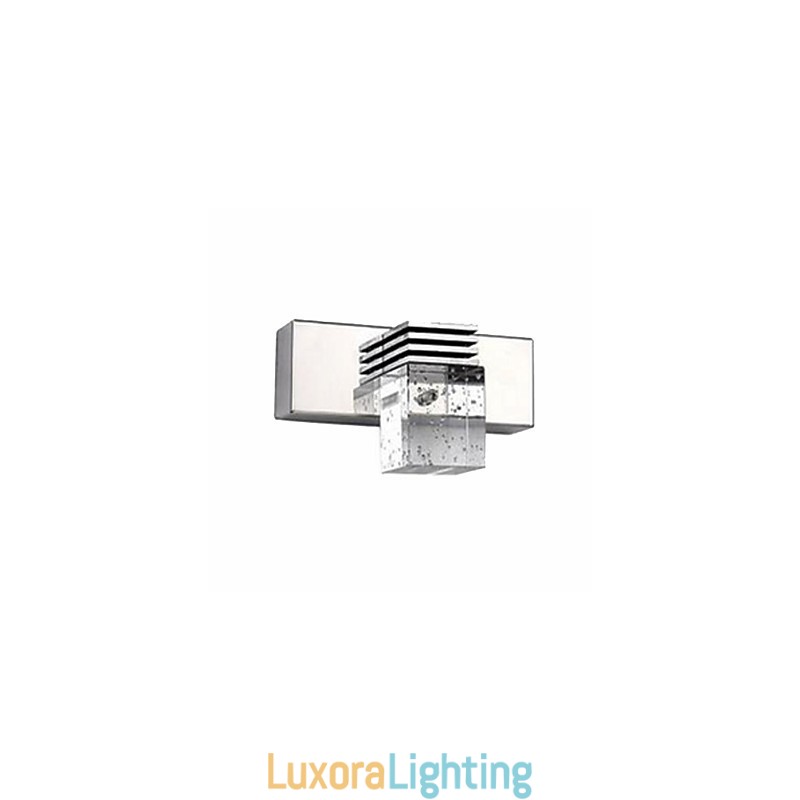 Designer Touch Decorative Wall Sconces Bathroom Lighting Wall Washers Crystal Mini Style Modern Contemporary Metal