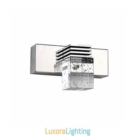 Designer Touch Decorative Wall Sconces Bathroom Lighting Wall Washers Crystal Mini Style Modern Contemporary Metal