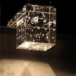 Designer Touch Decorative Wall Sconces Bathroom Lighting Wall Washers Crystal Mini Style Modern Contemporary Metal