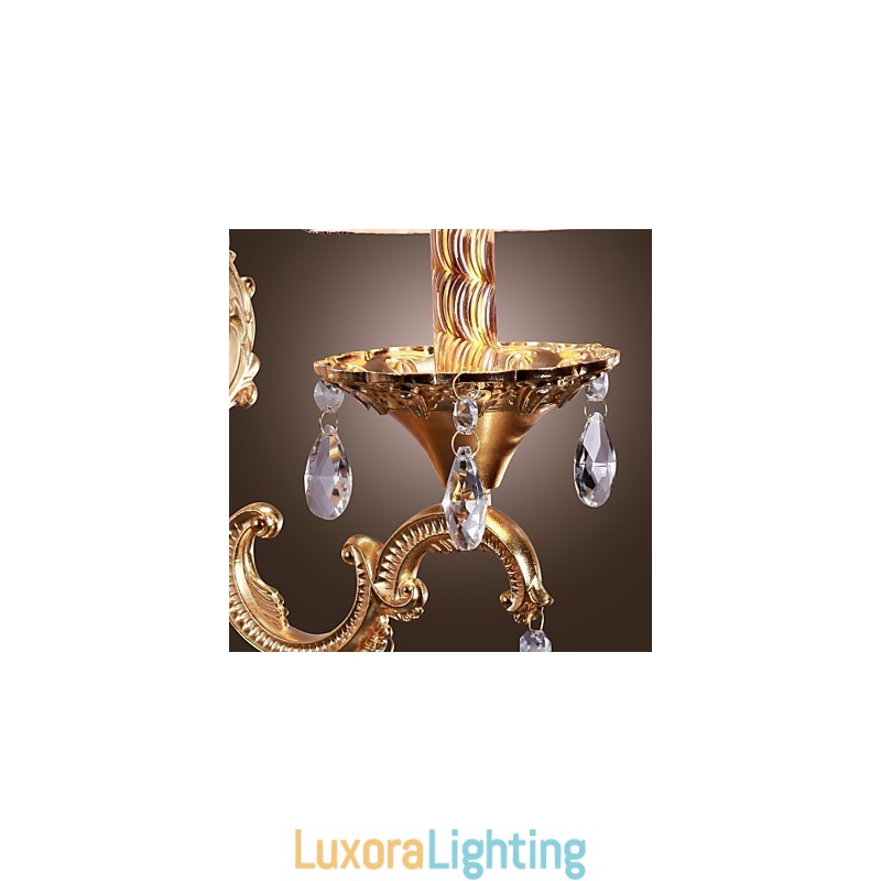 Designer Touch Decorative Elegant Crystal Wall Light in Pink