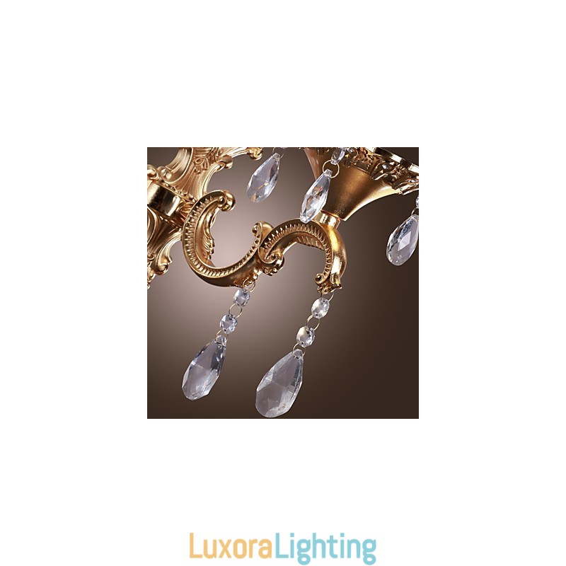 Designer Touch Decorative Elegant Crystal Wall Light in Pink