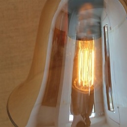 Designer Touch Decorative American Rural Countryside Minimalist Living Room Hallway Decorated Glass Wall Sconce