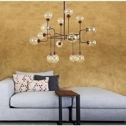 Designer Touch Decorative Contracted Creative Acted The Role Of American Glass Ball Sitting Magic Beans Droplight