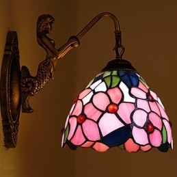 Designer Touch Decorative European Contracted Rural Creative Wrought Iron Wall Lamp Lights