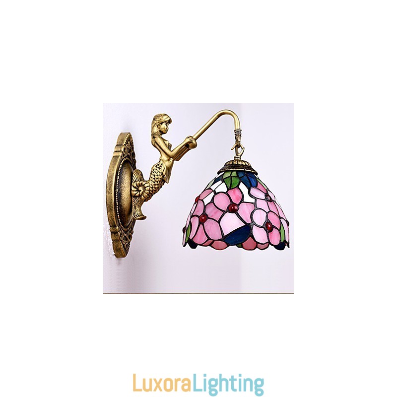 Designer Touch Decorative European Contracted Rural Creative Wrought Iron Wall Lamp Lights