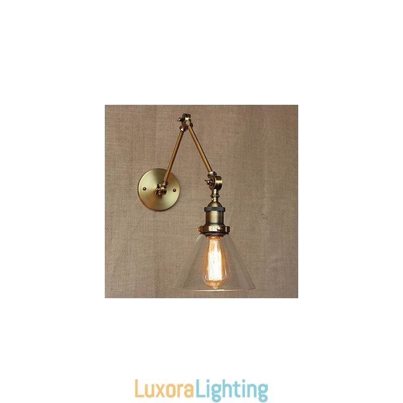 Designer Touch Decorative Industrial Style Retro Vintage Stores Bedroom Modern Church Hall Decorated Bronze Wall Sconce