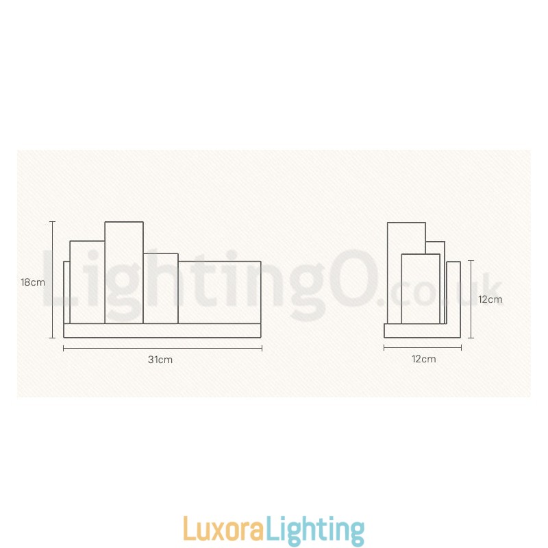 Designer Touch Decorative Mini Style Wall Sconces with Glass Shades Modern Contemporary Wood Bamboo Wall Light