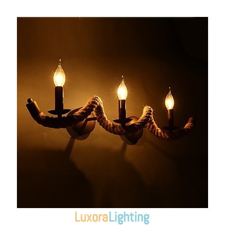 Designer Touch Decorative Retro Classic Bedroom Wall Lamps European Iron Hallway Balcony Wall Light Living Room Wall Sconce