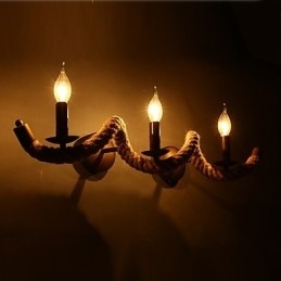 Designer Touch Decorative Retro Classic Bedroom Wall Lamps European Iron Hallway Balcony Wall Light Living Room Wall Sconce