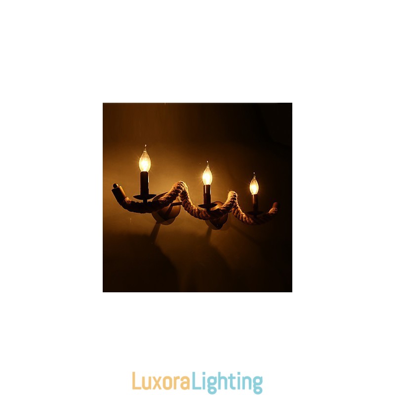 Designer Touch Decorative Retro Classic Bedroom Wall Lamps European Iron Hallway Balcony Wall Light Living Room Wall Sconce