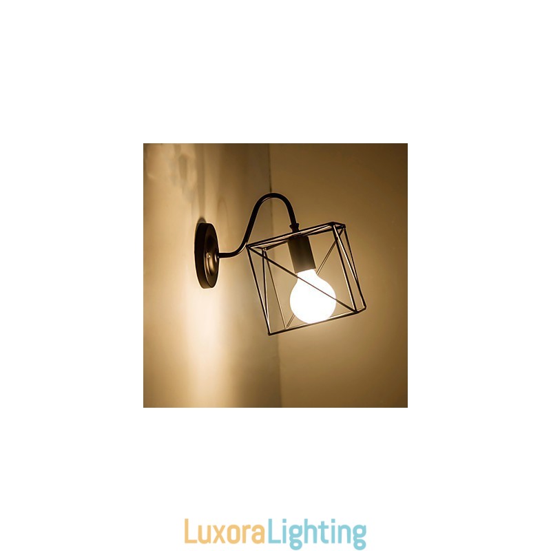 Designer Touch Decorative American Industry Wall Lamps Nostalgic Vintage Lron Loft Aisle Wall Lamp For Balcony