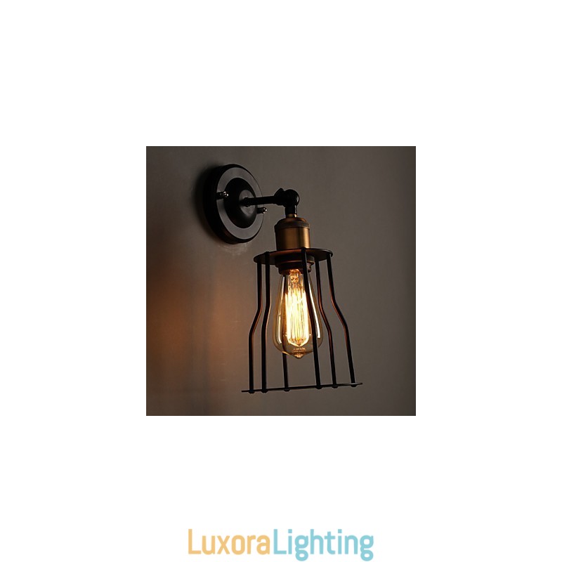 Designer Touch Decorative Creative The Head Of A Bed Titanium Metal Wall Lamp Light