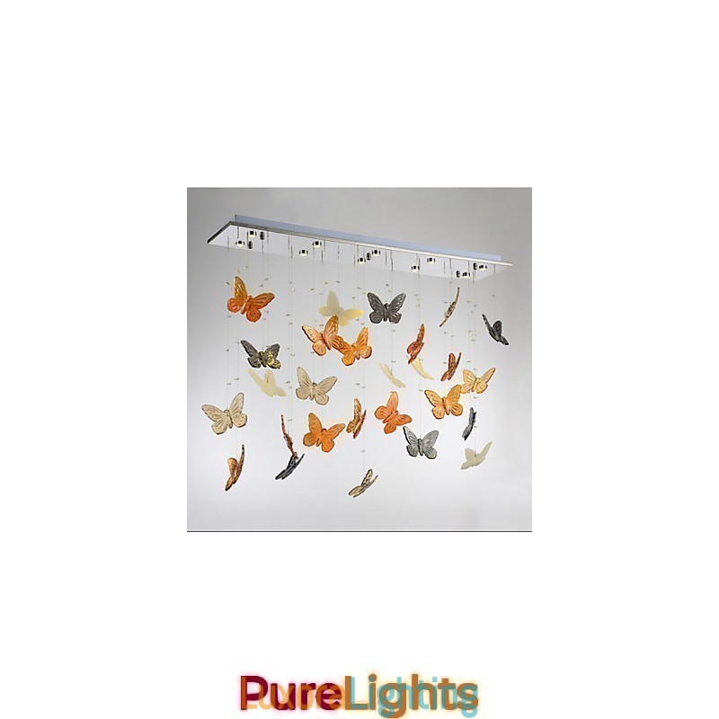 Designer Touch Decorative Lamp Pendant Butterfly Crystal Lamp