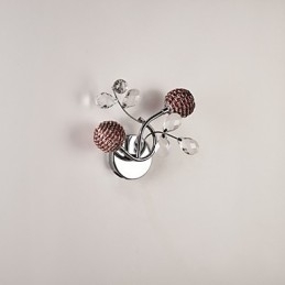 Designer Touch Decorative Wall Sconces Crystal Mini Style Modern Contemporary Metal