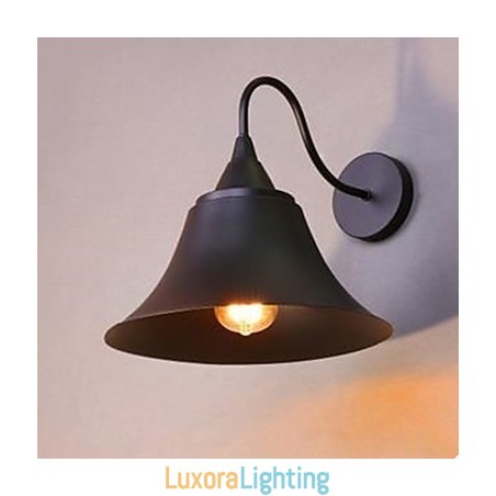 Designer Touch Decorative American Country Iron Cap Wall Lamp Wrought Iron Wall Lamp Archaize Srestoring Ancient Ways