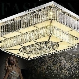 Designer Touch Decorative Modern Contemporary Glass Flush Mount