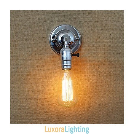 Designer Touch Decorative Rotary Switches American Rural Countryside Retro Modern Edison Light Bulb Aisle Mini Living Room Wall Lamp