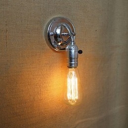 Designer Touch Decorative Rotary Switches American Rural Countryside Retro Modern Edison Light Bulb Aisle Mini Living Room Wall Lamp